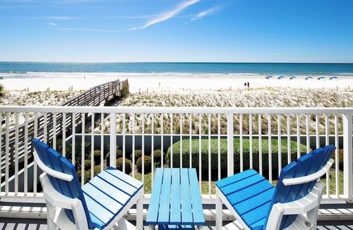 Fort Walton Beach Condo | Islander Beach 3001 Direct Ocean View from Private Balcony, Large Pool, Free Beach Service