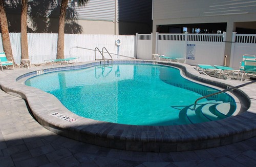 Indian Shores Condo | Spacious and family friendly with pool dock and just steps to the beaches