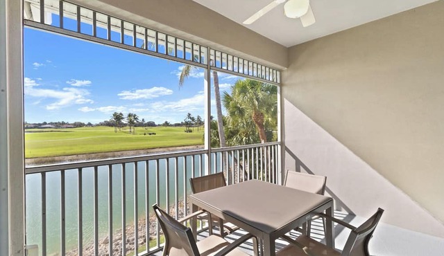 Genoa Vacation Rental: Stylish 2-BR Condo with Golf & Lake Views. Resort-Style Pool, Hot Tub, and Easy Access to Championship Golf. Minutes from Naples Beaches, 5th Avenue S, and Marco Island