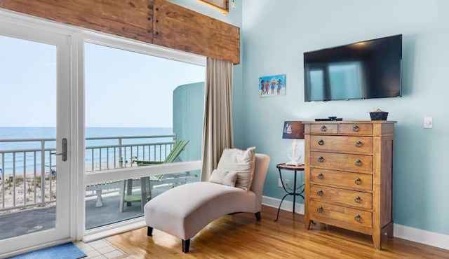 🏖️Beachfront & Relaxing! Outdoor Shower- 4BR White Sands 459