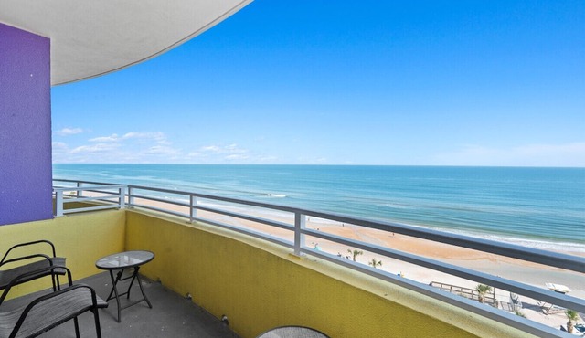 Seaside Splendor! 1BR Oasis with Private Oceanfront Balcony at Wyndham Oceanwalk