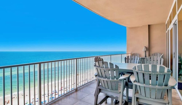 Phoenix Gulf Shores 1002 Luxury Beach Front Condo, Oversized, Wet Bar, Pool!