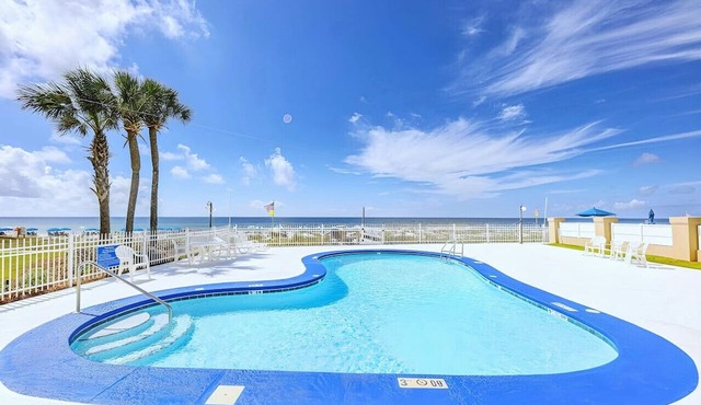 Ground Floor - Beach Front Location - Sand Is Just Steps From Your Door