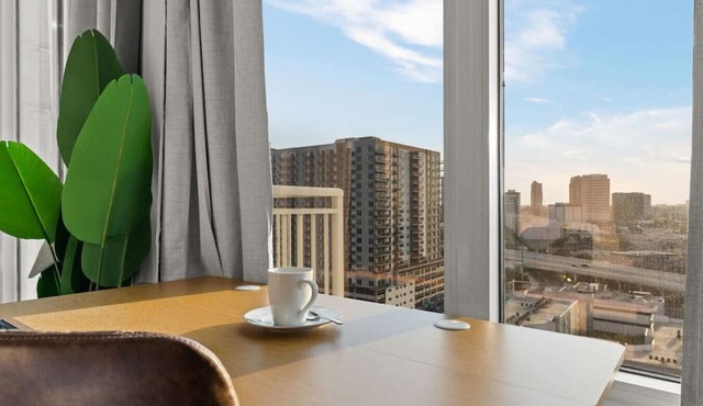 Chic Channelside Studio with High-Rise Views